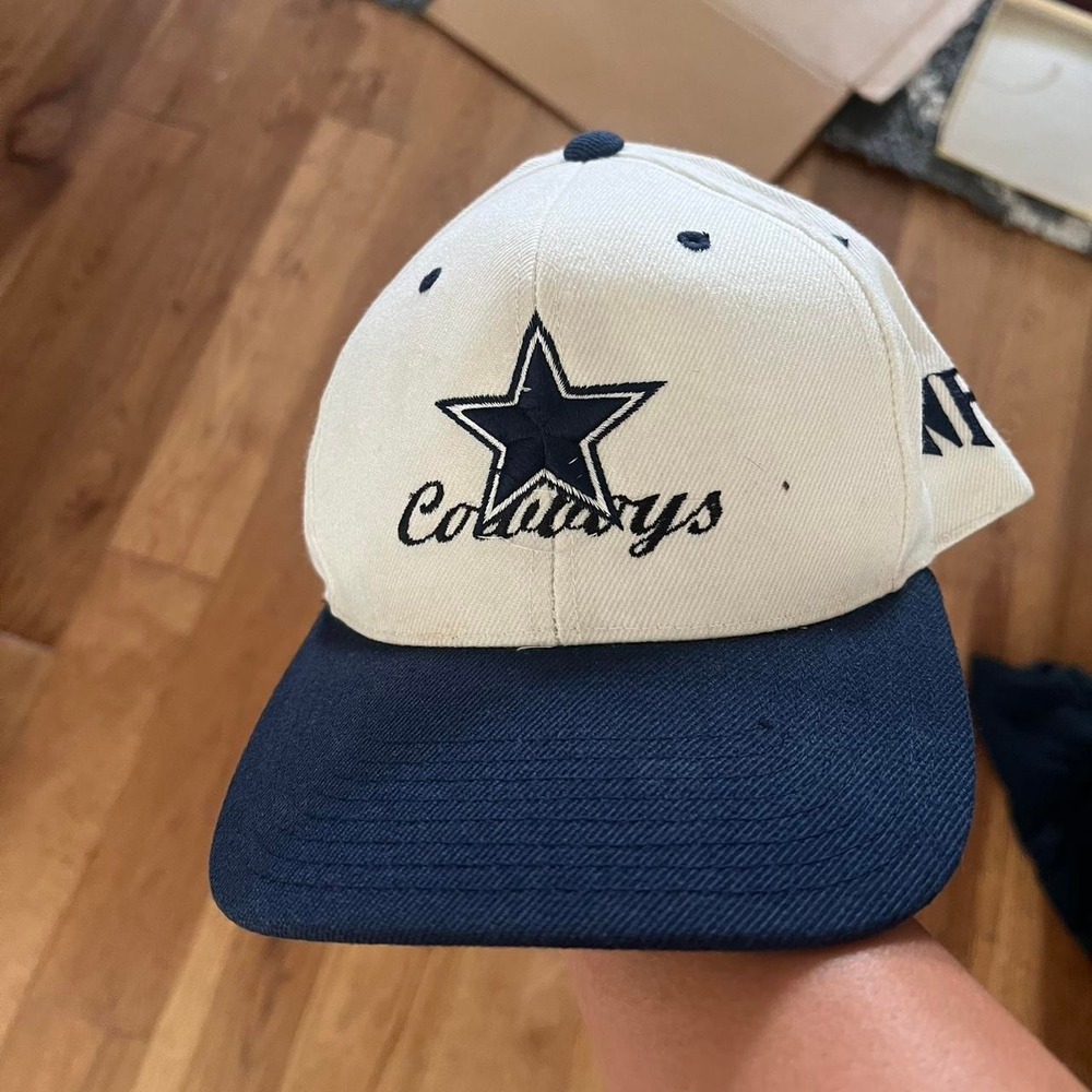 1990s Dallas Cowboys Center Logo SnapBack Hat
